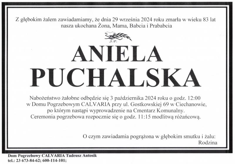 Aniela Puchalska