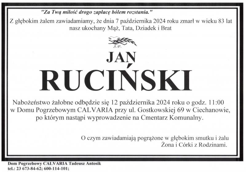 Jan Ruciński