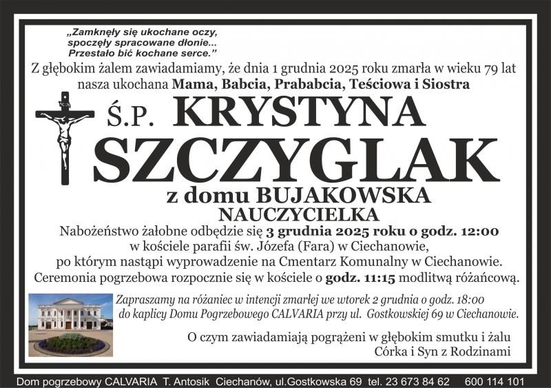 Krystyna Szczyglak