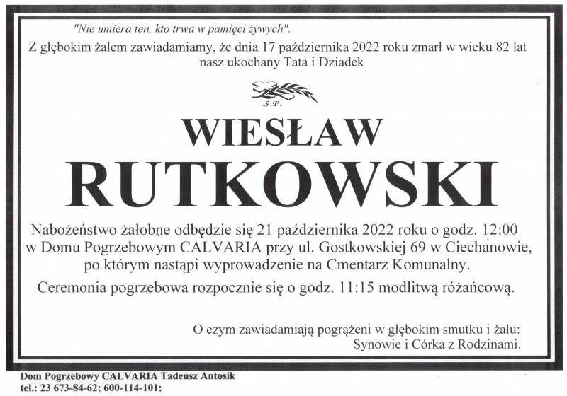 Wiesław Rutkowski