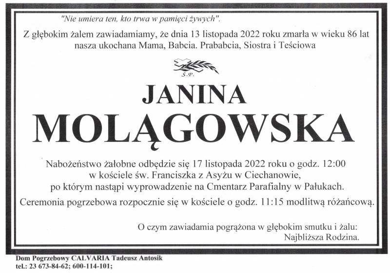 Janina Molągowska