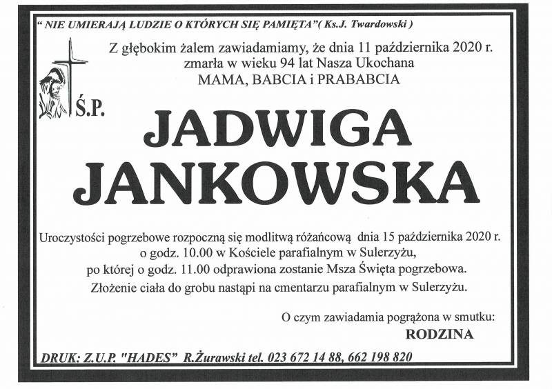 Jadwiga Jankowska