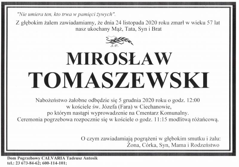 Mirosław Tomaszewski