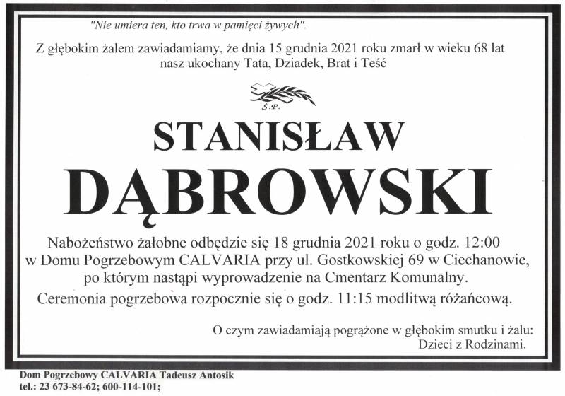 Stanisław Dąbrowski