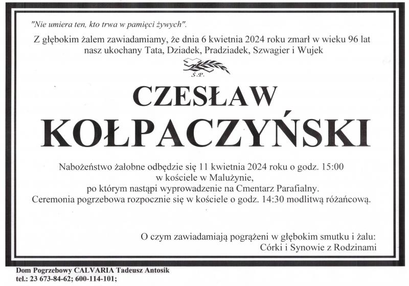 Czesław Kołpaczyński
