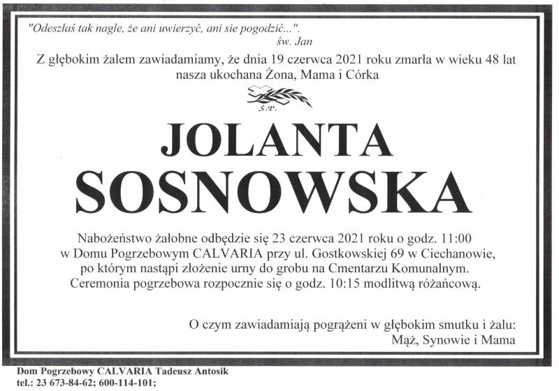 Jolanta Sosnowska