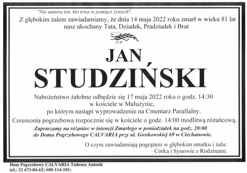 Jan Studziński