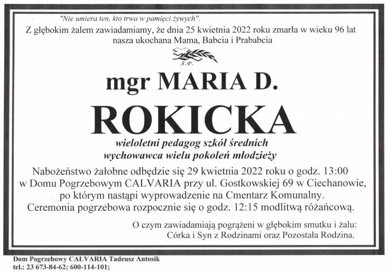 Maria Rokicka