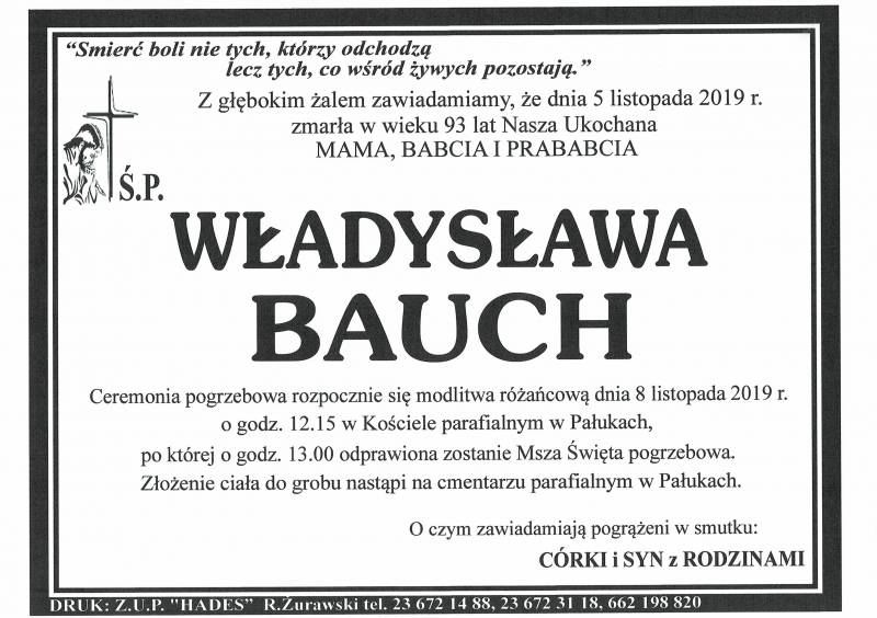 Władysława Bauch