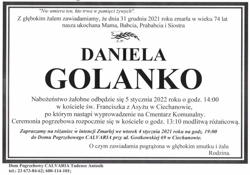 Daniela Golanko