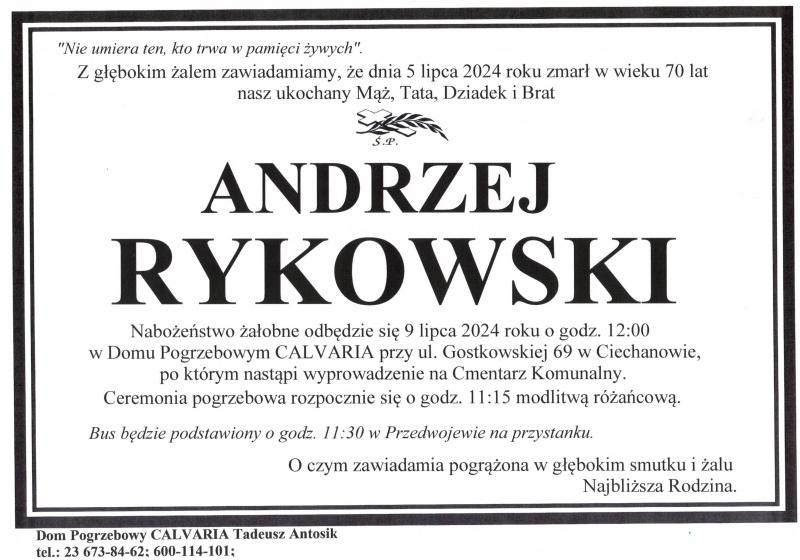 Andrzej Rykowski