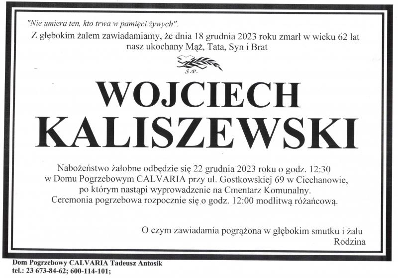 Wojciech Kaliszewski