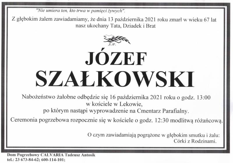 Józef Szałkowski