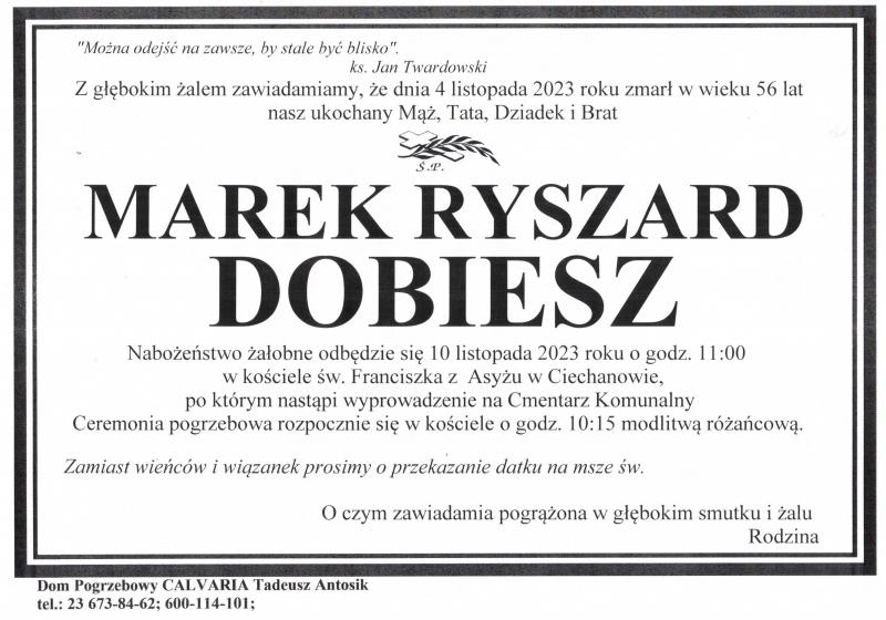 Marek Ryszard Dobiesz