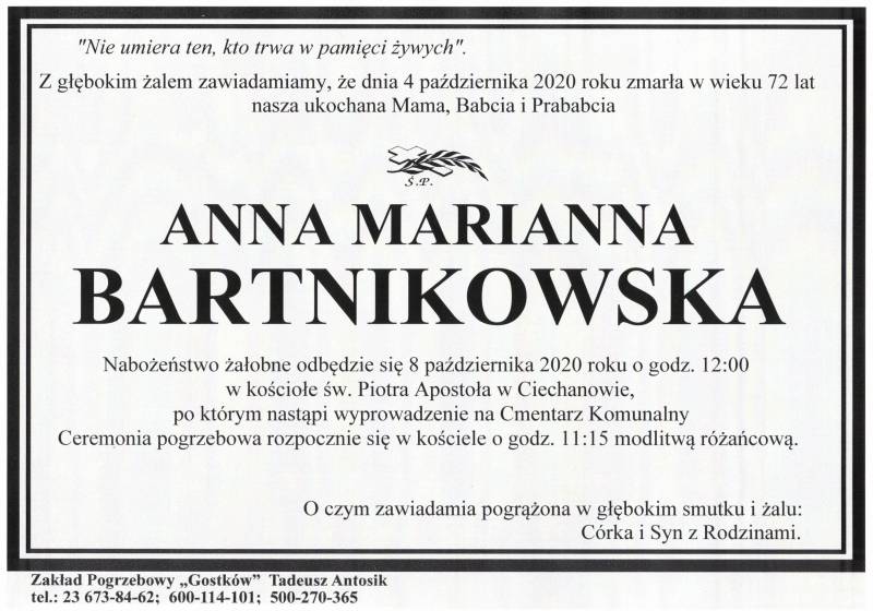 Anna Marianna Bartnikowska