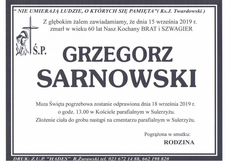 Grzegorz Sarnowski