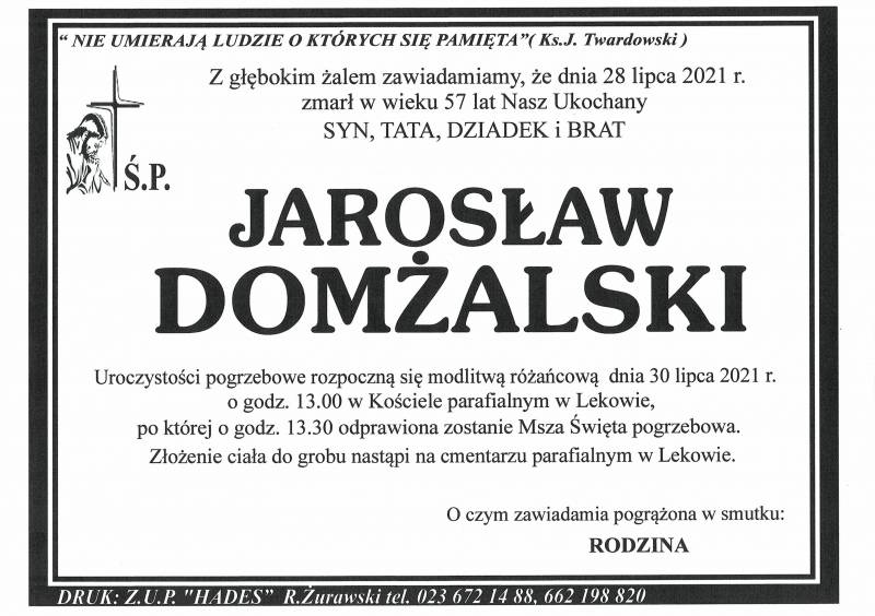 Jarosław Domżalski