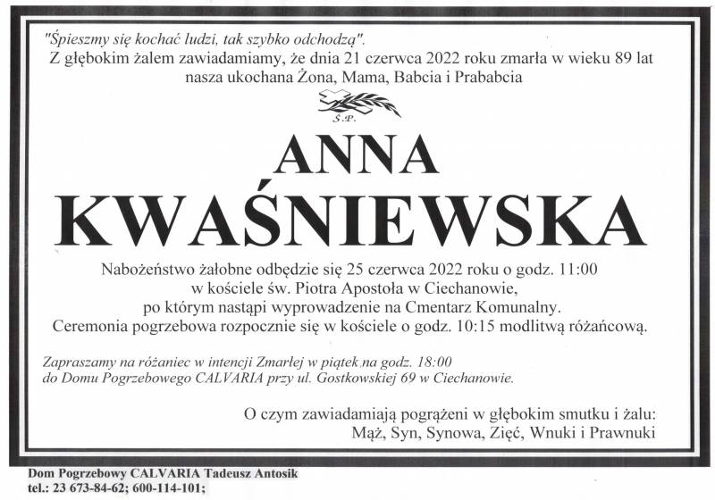 Anna Kwaśniewska