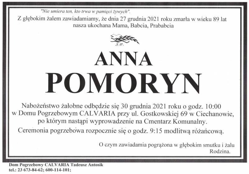 Anna Pomoryn