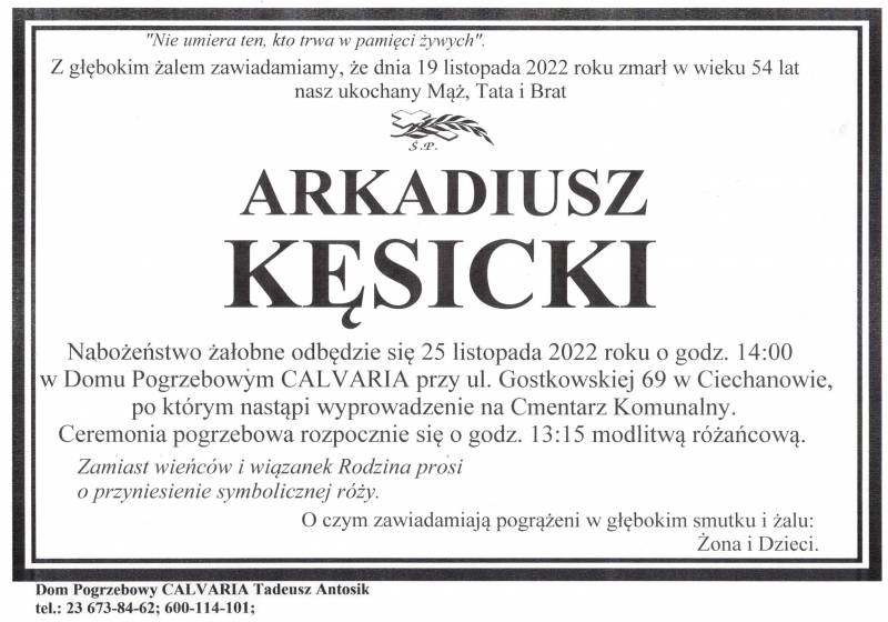 Arkadiusz Kęsicki
