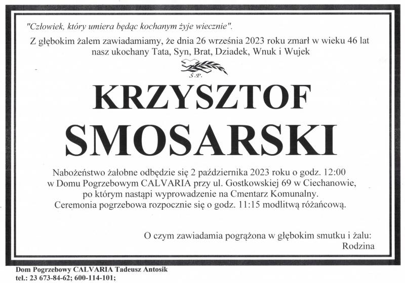Krzysztof Smosarski