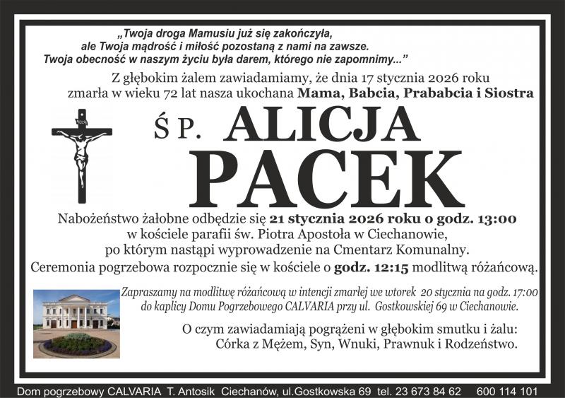 Alicja Pacek
