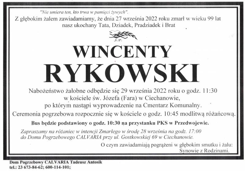 Wincenty Rykowski
