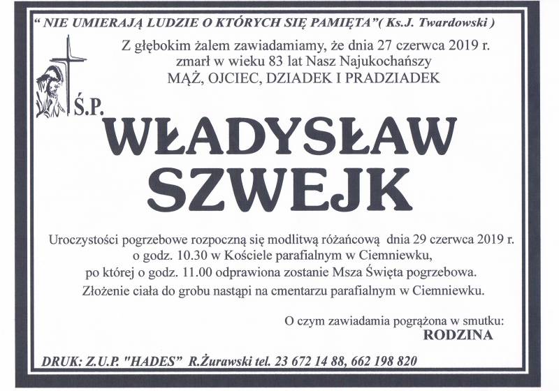 Władysław Szwejk