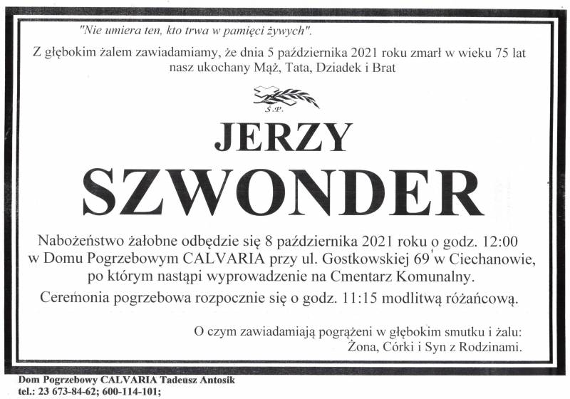 Jerzy Szwonder