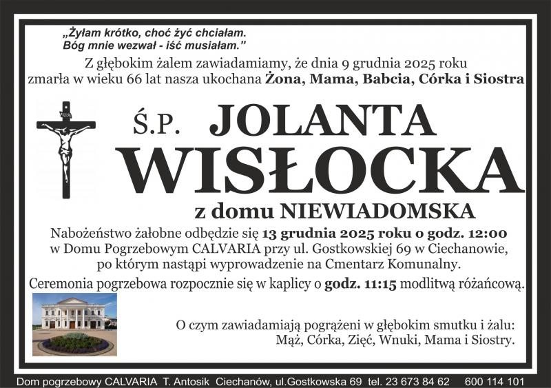 Jolanta Wisłocka