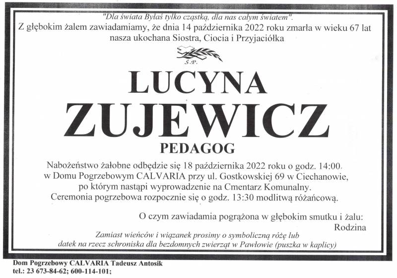 Lucyna Zujewicz