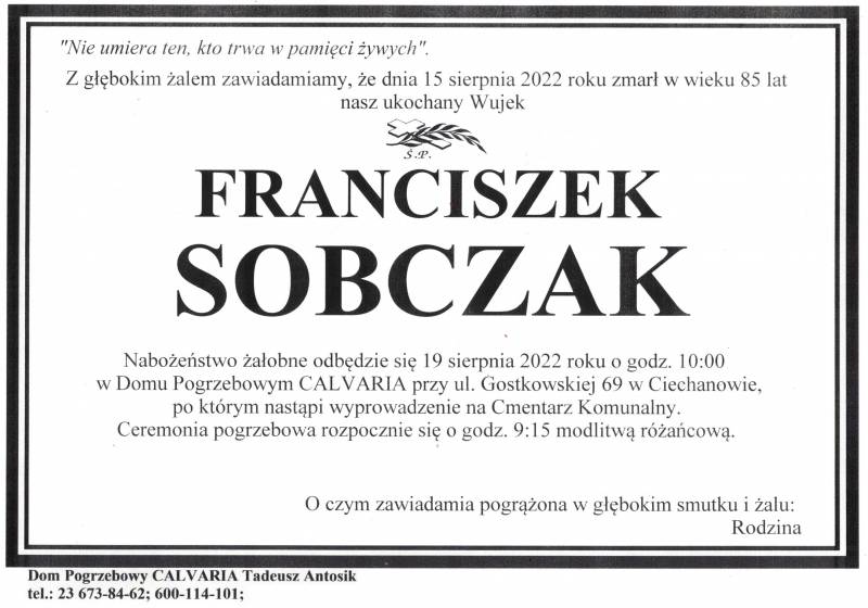 Franciszek Sobczak