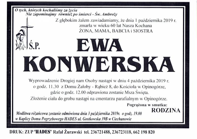 Ewa Konwerska