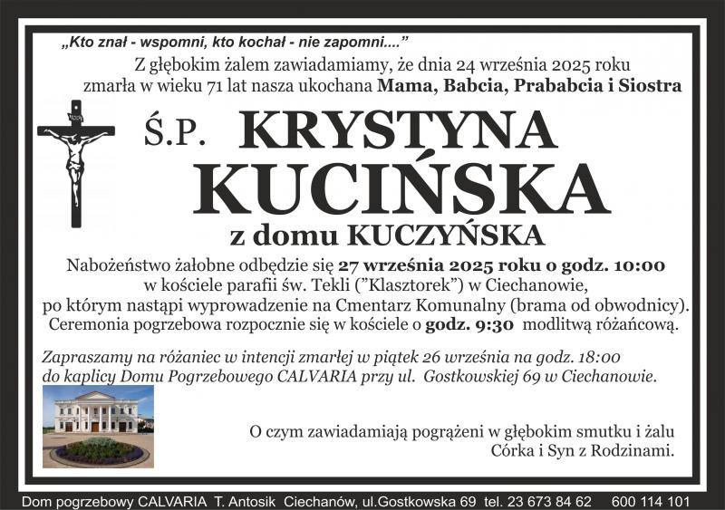 Krystyna Kucińska