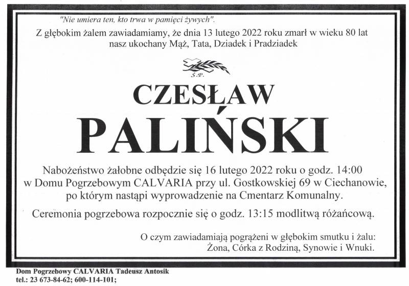Czesław Paliński