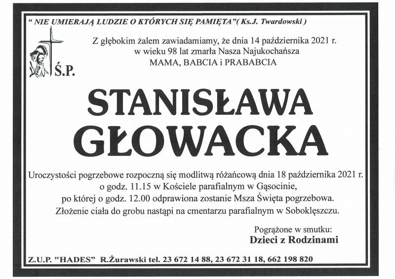 Stanisława Głowacka