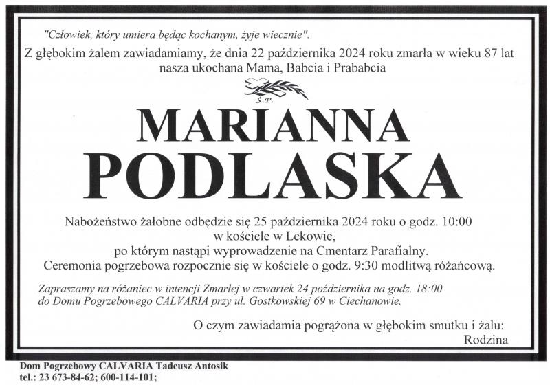 Marianna Podlaska