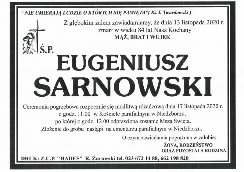 Eugeniusz  Sarnowski