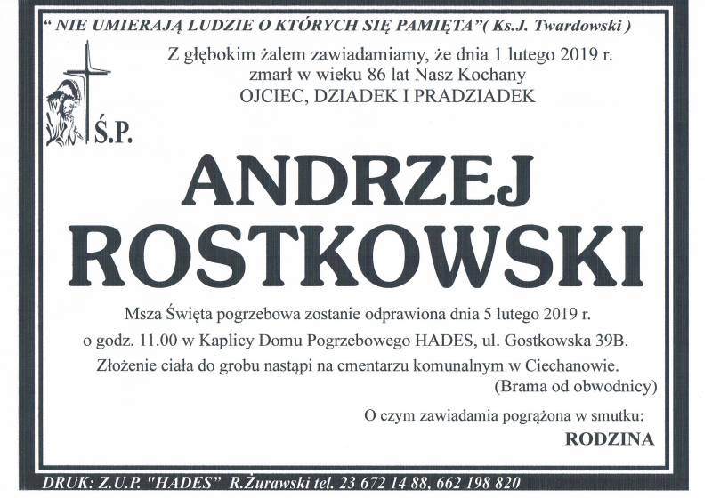 Andrzej Rostkowski