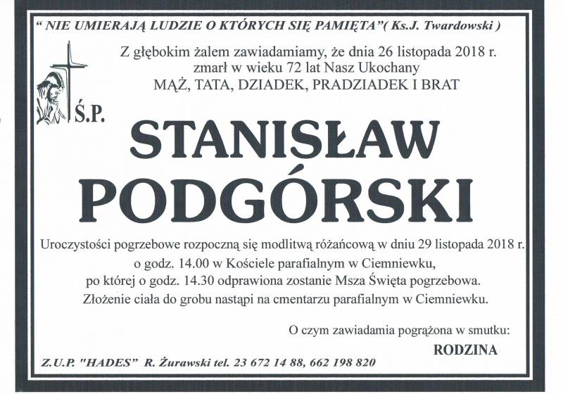 Stanisław Podgórski