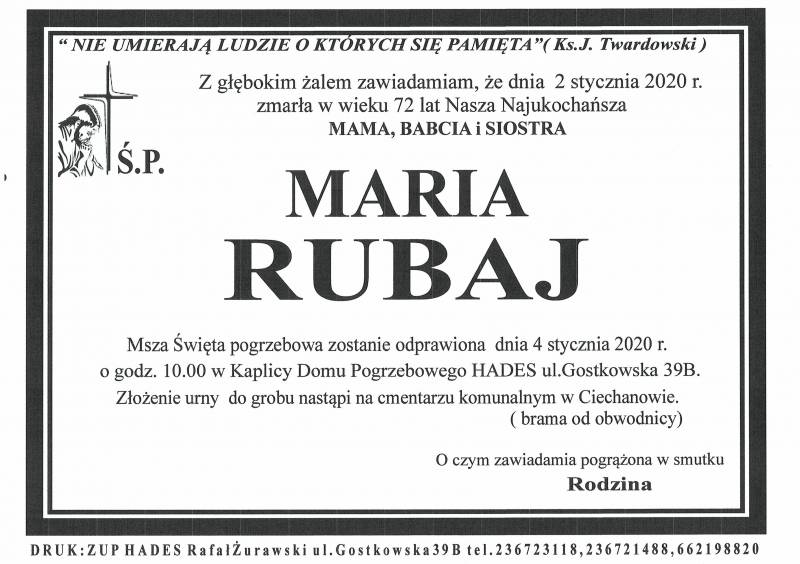 Maria Rubaj