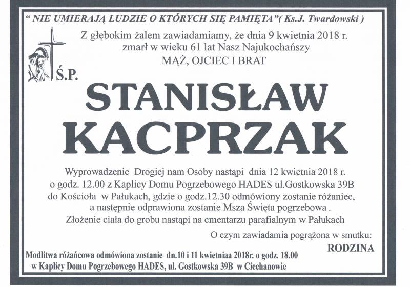 Stanisław Kacprzak