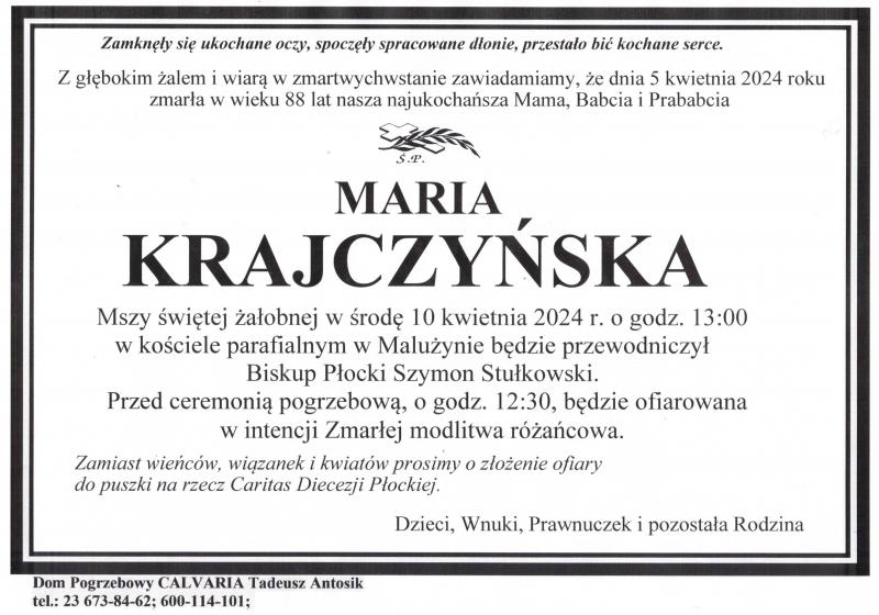 Maria Krajczyńska
