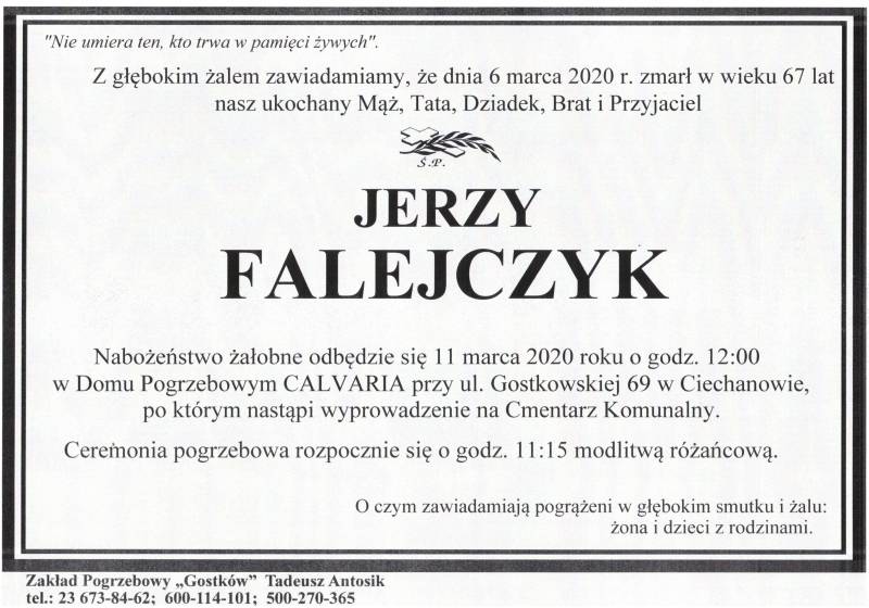 JERZY FALEJCZYK