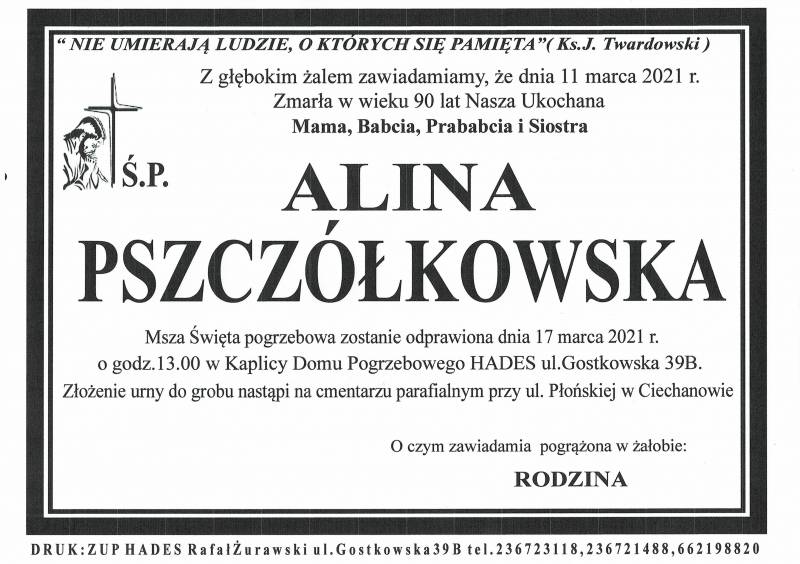 Alina Pszczółkowska