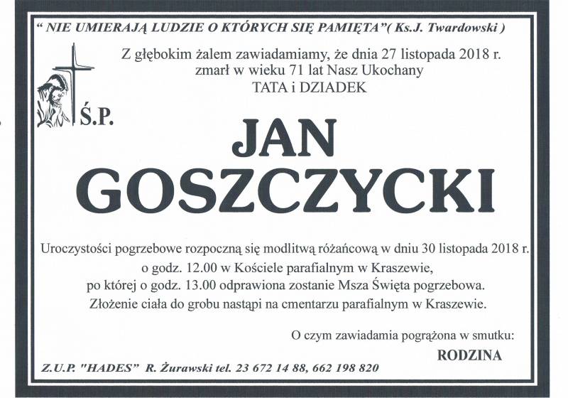 Jan Goszczycki