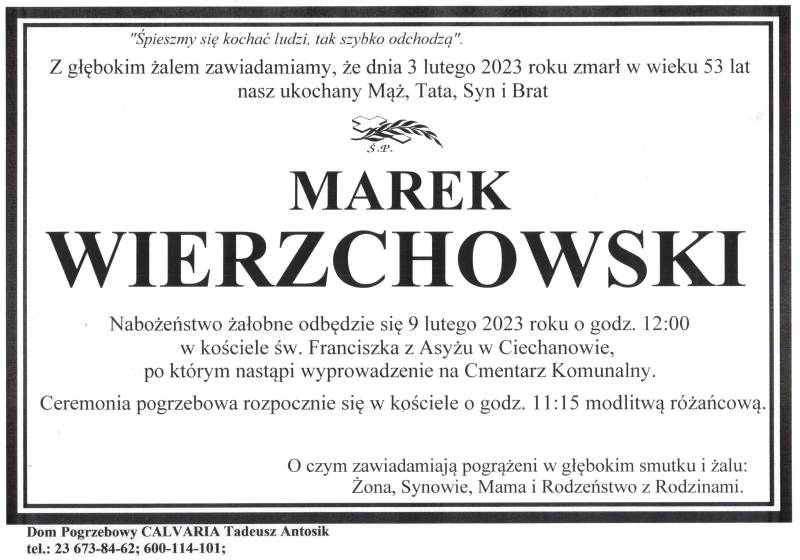 Marek Wierzchowski