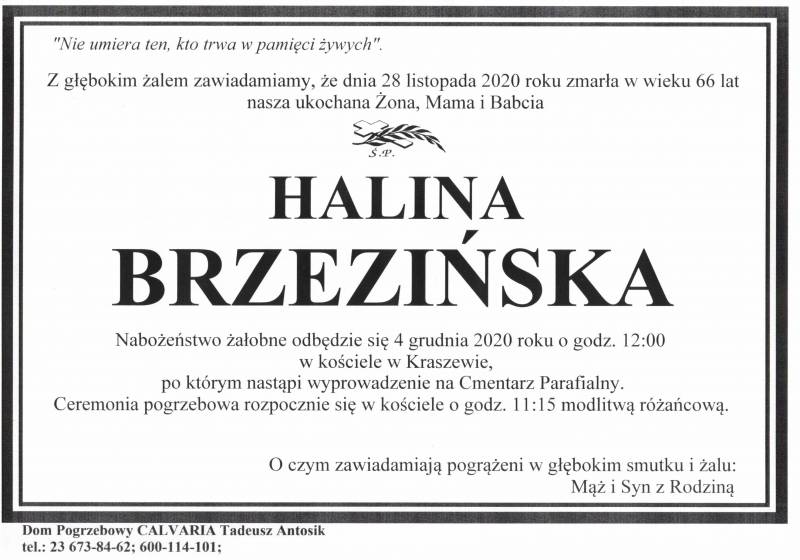 Halina Brzezińska