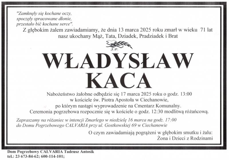 Władysław Kaca