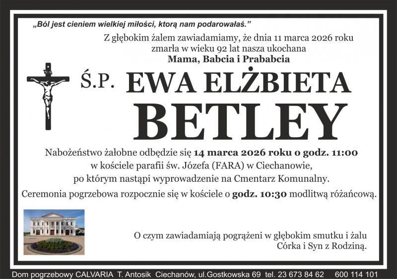 Ewa Elżbieta Betley
